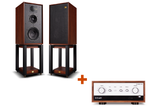 Stereo 130 & Wharfedale Linton + Stands